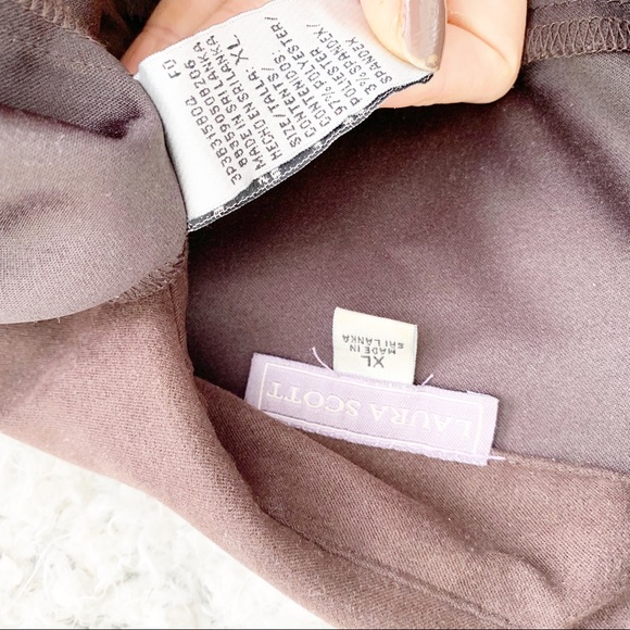 Laura Scott Brown Suede Blazer NWOT - Picture 6 of 6